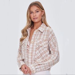 Forever 21 Plaid Shacket